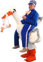Unbranded Fancy Dress - Luxury Stork Mascot Costume