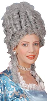 Unbranded Fancy Dress - Marie Antoinette Wig GREY