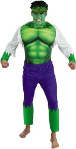 Unbranded Fancy Dress - Marvel Heroes - Adult HulkTM Costume