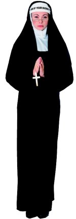 Fancy Dress - Novelty Nun Costume