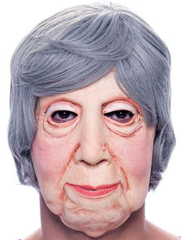 Unbranded Fancy Dress - Old Lady Mask