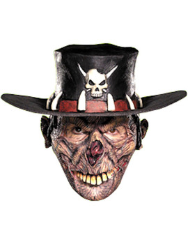 Unbranded Fancy Dress - Outback Zombie Chin-Strap Mask