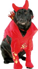 Unbranded Fancy Dress - Pet Devil`D Dog Costume Small