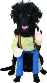 Unbranded Fancy Dress - Pet Hippie Dog Costume Small
