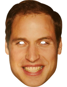 Unbranded Fancy Dress - Prince William Cardboard Mask