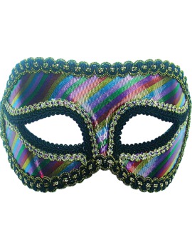 Unbranded Fancy Dress - Rainbow Masquerade Mask