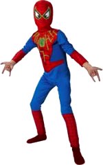 Unbranded Fancy Dress - Teen Glow-in-the-Dark Spiderman Super Hero Costume