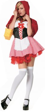Unbranded Fancy Dress - Teen Lil`Red Riding Hood Costume