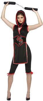 Unbranded Fancy Dress - Teen Ninja Costume