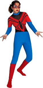 Unbranded Fancy Dress - Teen Spidergirl Costume Standard