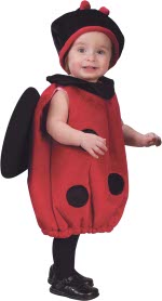 Unbranded Fancy Dress - Toddler Plush Plump Ladybird Costume