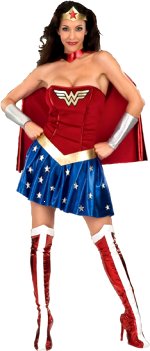 Unbranded Fancy Dress - Wonder Woman Sexy Costume X Small