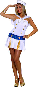 Unbranded Fancy Dress Costumes - Adult All Hands on Deck Extra Small to Small