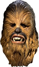 Deluxe full coverage Chewbacca mask.
