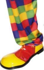 Unbranded Fancy Dress Costumes - Adult Clown Shoes