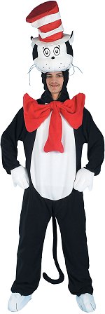 Unbranded Fancy Dress Costumes - Adult Deluxe Cat In The Hat