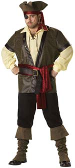 Unbranded Fancy Dress Costumes - Adult Elite Quality Rustic Pirate (FC) XXXL