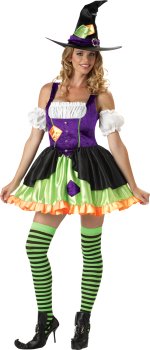 Unbranded Fancy Dress Costumes - Adult Elite Quality Witchful Thinking Extra Small