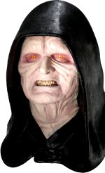 Full coverage Emperor Palpatine mask.