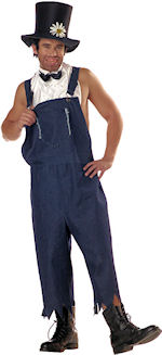 Includes overalls, dickey and Hat.