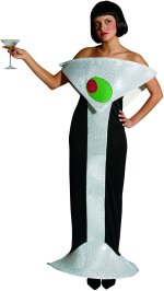 Unbranded Fancy Dress Costumes - Adult Martini Dress