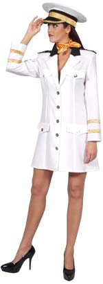 Unbranded Fancy Dress Costumes - Adult Officer Lady Dress Extra Small