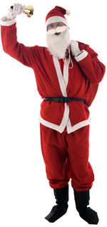Unbranded Fancy Dress Costumes - Adult Santa Suit - Budget