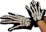 Unbranded Fancy Dress Costumes - Adult Skeleton Gloves