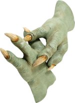 Unbranded Fancy Dress Costumes - Adult Yoda Latex Hands