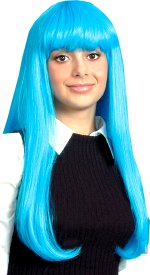 Fancy Dress Costumes - Cher Wig BLUE