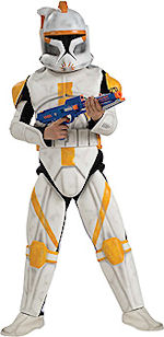 Unbranded Fancy Dress Costumes - Child Clone Wars DLX Clone Trooper Commander Cody