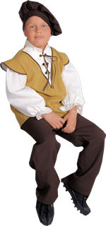 Unbranded Fancy Dress Costumes - Child Country Boy Small