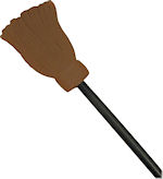 Unbranded Fancy Dress Costumes - Child` Extendable Plastic Broom