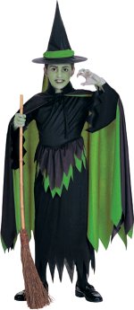 Fancy Dress Costumes - Child Wicked Witch Of The West Age 3-4