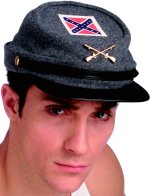 Unbranded Fancy Dress Costumes - Confederate Civil War Hat