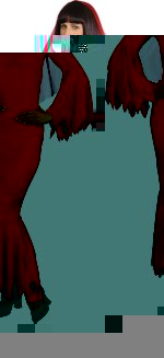 Unbranded Fancy Dress Costumes - Deluxe Velvet Vampiress RED Standard