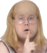 Unbranded Fancy Dress Costumes - Little Britain Andy Wig
