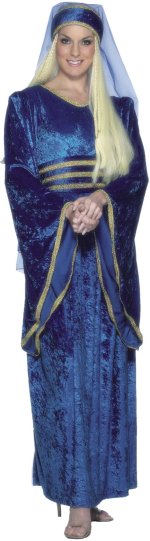 Unbranded Fancy Dress Costumes - Medieval Lady (BLUE)