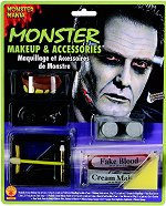 Unbranded Fancy Dress Costumes - Monster Makeup And Accessories Including Blood
