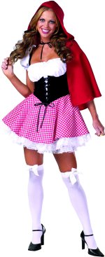 Unbranded Fancy Dress Costumes - Prestige Red Hot Riding Hood X-Small: 6-8