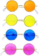Fancy Dress Costumes - Round Shaped Cool Shades