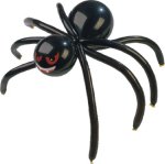 Pack includes pump and balloons to make the spider.