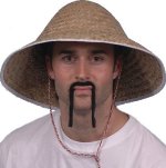 Unbranded Fancy Dress Costumes - Straw Chinese Coolie Hat