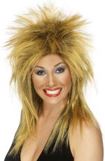 Unbranded Fancy Dress Costumes - Tina Wig GINGER and BLACK