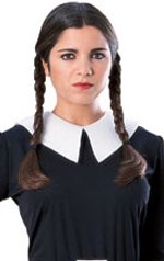 Unbranded Fancy Dress Costumes - Wednesday Addams Wig