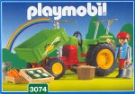 Farm Tractor With Loading Area, Playmobil toy / game