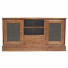 Unbranded Farmhouse 2 Door Entertainment Glass