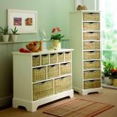 Unbranded Farmhouse Merchants Chest-ivory
