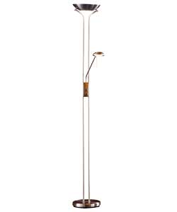 Unbranded Father and Child Painted Floor Lamp - Brushed