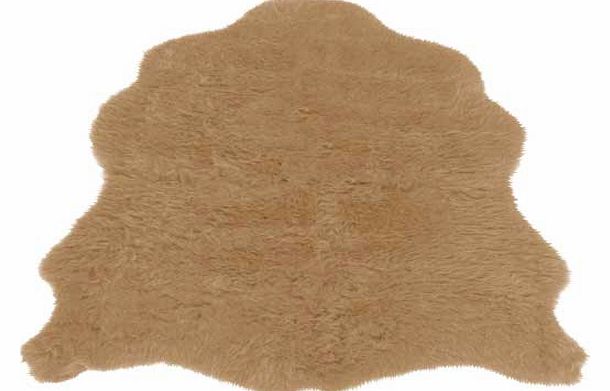 Super soft faux fur pile rug. 100% acrylic 30%. Non-slip backing. Size L90. W75cm. Weight 0.7kg. (Barcode EAN=5053095038224)